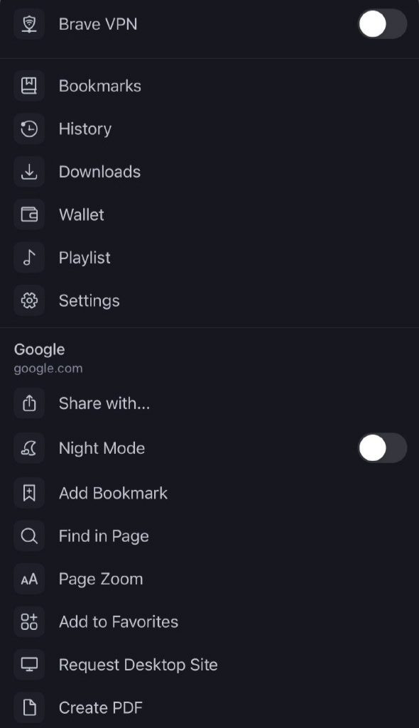 معرفی 8 مرورگر برتر برای آیفون 21 4. Brave