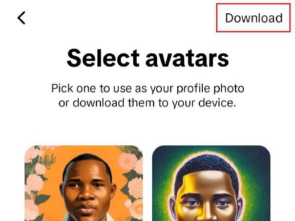 آموزش ایجاد آواتار هوش مصنوعی رایگان در TikTok 17 ساخت پروفایل با هوش مصنوعی در تیک تاک