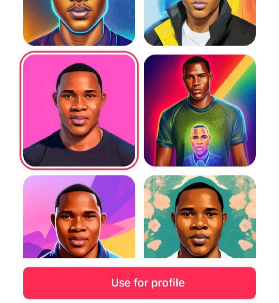 آموزش ایجاد آواتار هوش مصنوعی رایگان در TikTok 18 ساخت پروفایل با هوش مصنوعی در تیک تاک