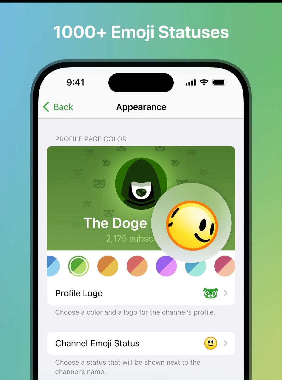 لیست تغییرات آپدیت کریسمس 2024 تلگرام، تغییرات ظاهری کانالها، ارسال پست در استوری و ... 16 1. سفارشی کردن ظاهر کانال