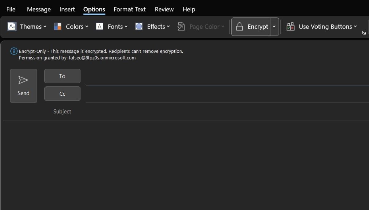 نحوه رمزگذاری ایمیل ها در Microsoft Outlook 14 نحوه رمزگذاری ایمیلهای ارسال شده در Microsoft Outlook