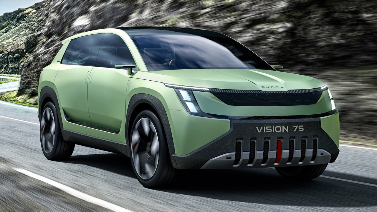 بهترین خودروهای جدید در سال 2025 بخش سوم 18 Skoda Vision 7S