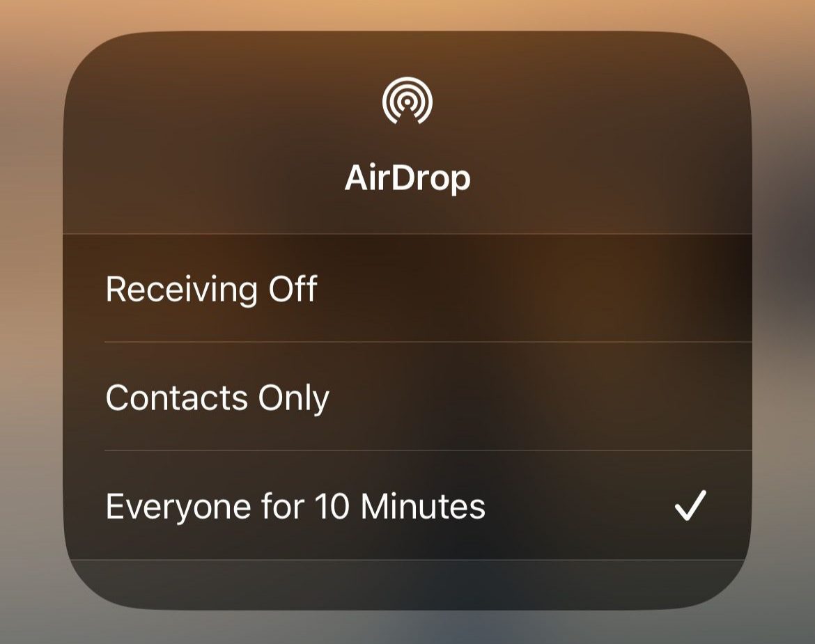 16 روش حل مشکل AirDrop برای زمانی که کار نمیکند 16 . تنظیمات AirDrop Visibility