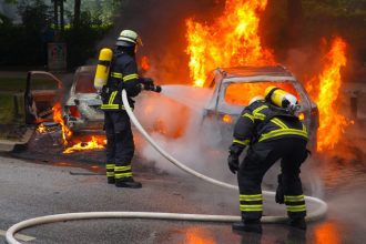 یک توستر باعث آتش سوزی ماشین الکتریکی در دانمارک شد!