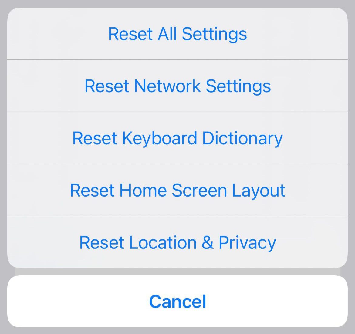 16 روش حل مشکل AirDrop برای زمانی که کار نمیکند 32 ریست کردن سیستم