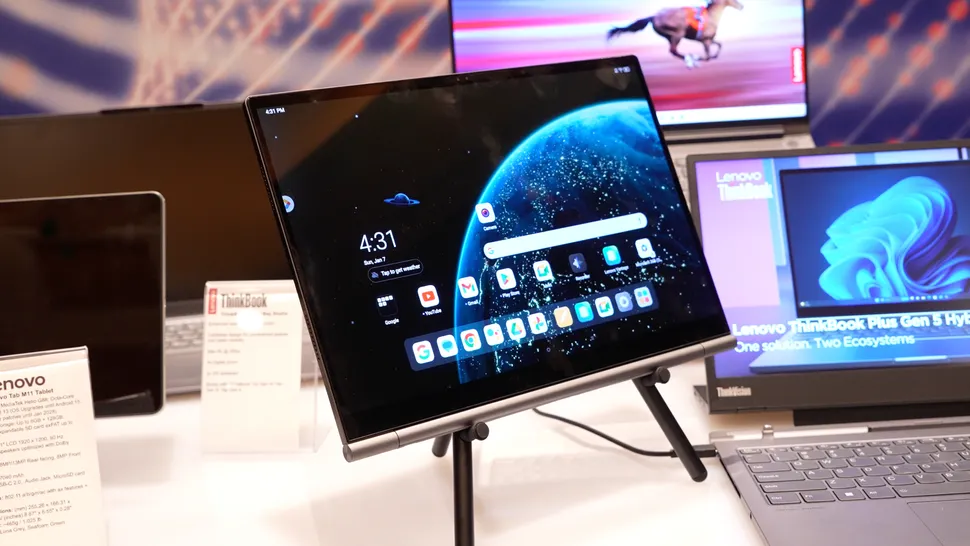 بهترین های CES 2024 بخش اول، 23 ابزار برتر 21 7. بهترین لپتاپ 2 در 1: LENOVO THINKBOOK PLUS GEN 5 HYBRID