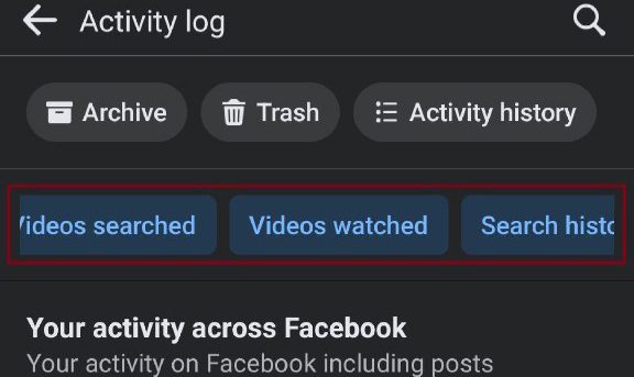 نحوه حذف تاریخچه تماشای فیس بوک 16 نحوه حذف تاریخچه تماشای فیس بوک