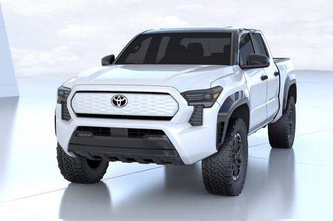 5 وانت و شاسی بلند احتمالی سال 2024 18 5. وانت Toyota Tacoma EV