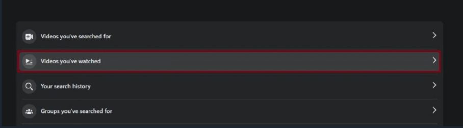نحوه حذف تاریخچه تماشای فیس بوک 20 نحوه حذف تاریخچه تماشای فیس بوک