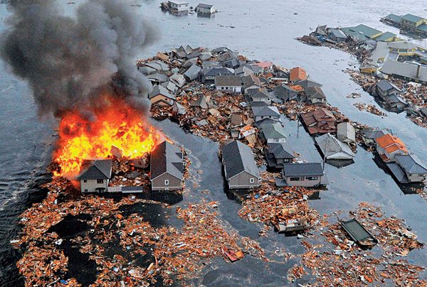 تغییر خط ساحلی با زلزله شدید ژاپن! 15 زلزله شدید ژاپن که باعث تغییر خط ساحلی شد!