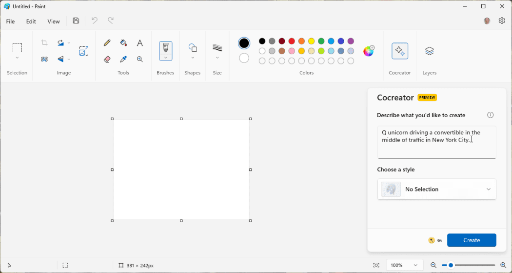 نحوه تولید تصاویر هوش مصنوعی در Microsoft Paint در ویندوز 11 17 نحوه تولید تصاویر هوش مصنوعی در Microsoft Paint در ویندوز 11