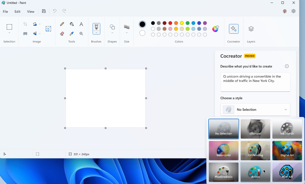 نحوه تولید تصاویر هوش مصنوعی در Microsoft Paint در ویندوز 11 18 نحوه تولید تصاویر هوش مصنوعی در Microsoft Paint در ویندوز 11