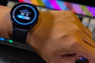 نحوه استفاده از سنسور دمای گلکسی واچ