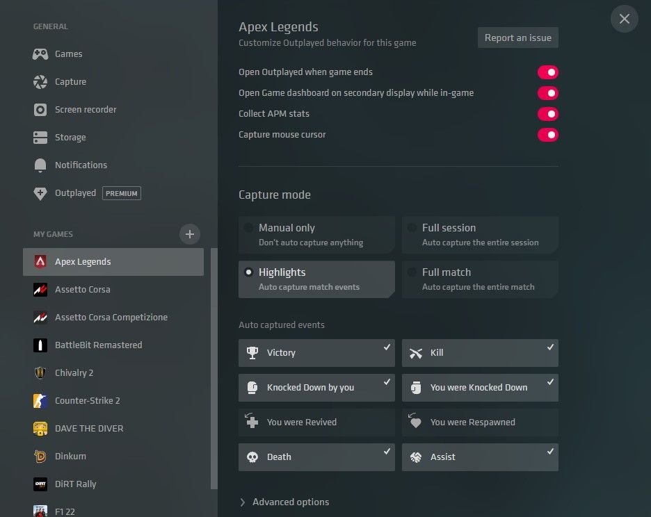 کپچر خودکار لحظه های مهم بازی با Outplayed 17 نحوه استفاده از Outplayed برای ضبط نکات برجسته بازی