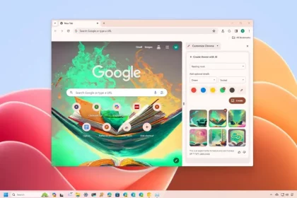 نحوه ایجاد تم Chrome با هوش مصنوعی در ویندوز 11 13 نحوه ایجاد تم Chrome با هوش مصنوعی در ویندوز 11