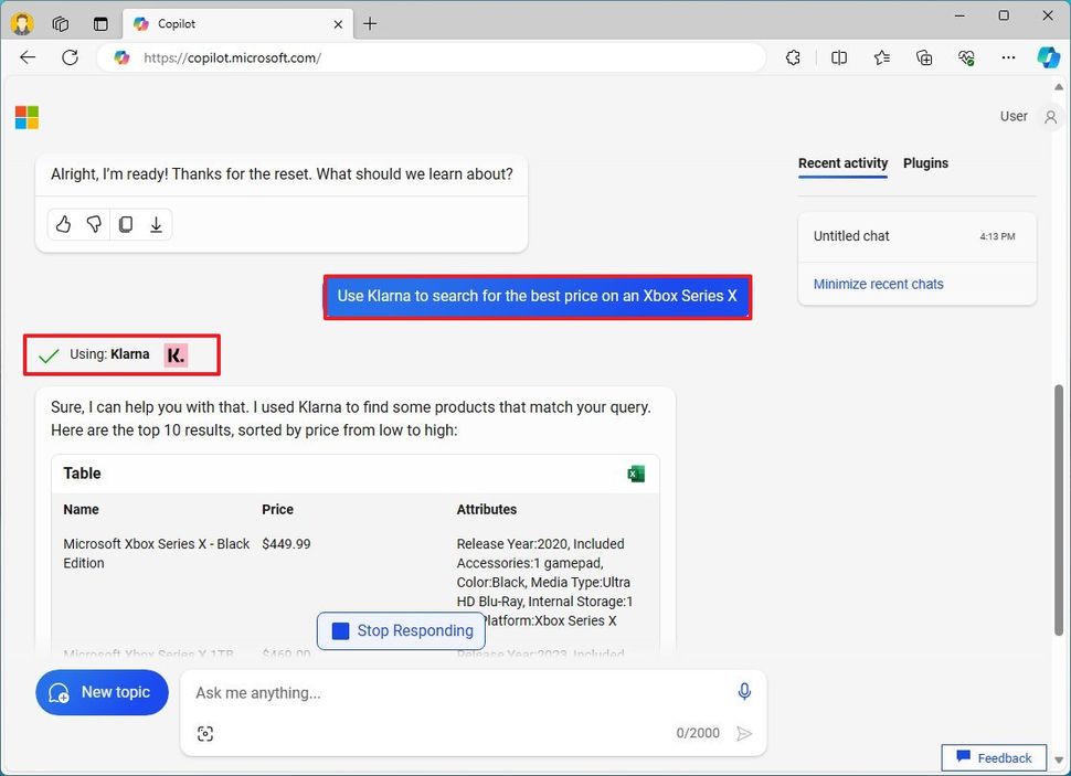 نحوه استفاده از افزونه Copilot در ویندوز 11 16 نحوه استفاده از افزونهها در Copilot