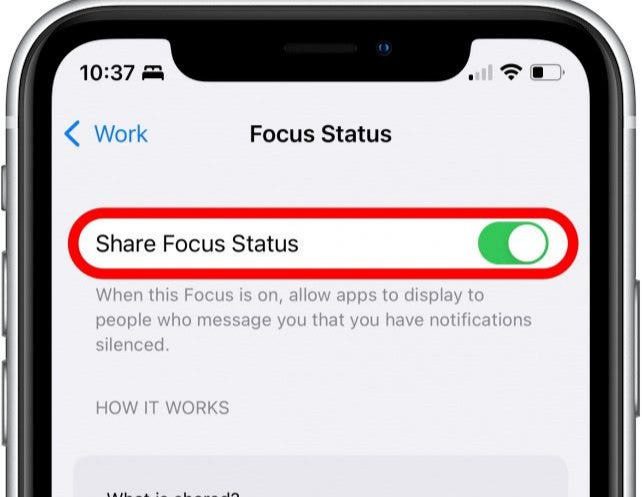 Focus Status در آیفون چیست؟ 15 وضعیت فوکوس در آیفون چیست؟
