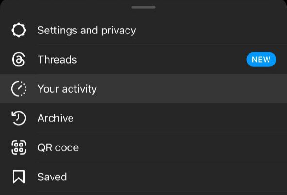 نحوه فعال کردن تاریخچه لینک در اینستاگرام 14 نحوه فعال یا غیرفعال کردن تاریخچه لینک در اینستاگرام