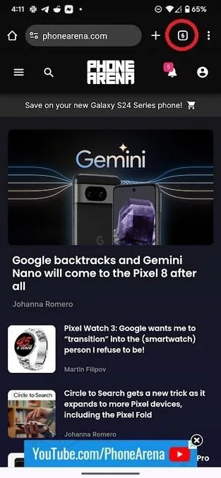 آرشیو خودکار تب های بلا استفاده کروم به صورت آزمایشی در حال اجرا است 14 گوگل قابلیت بستن و آرشیو کردن خودکار تبهای بلااستفاده در کروم را آزمایش میکند.