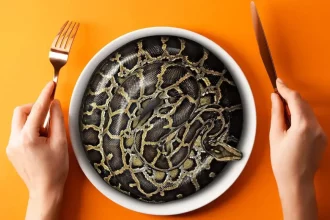 خوردن مار برای نجات کره زمین! شما حاضرید به انجام این کار؟