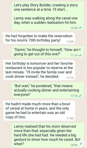 10 بازی سرگرم کننده در چت واتساپ با دوستان و خانواده 14 10 بازی سرگرمکننده برای بازی در چت با دوستان و خانواده