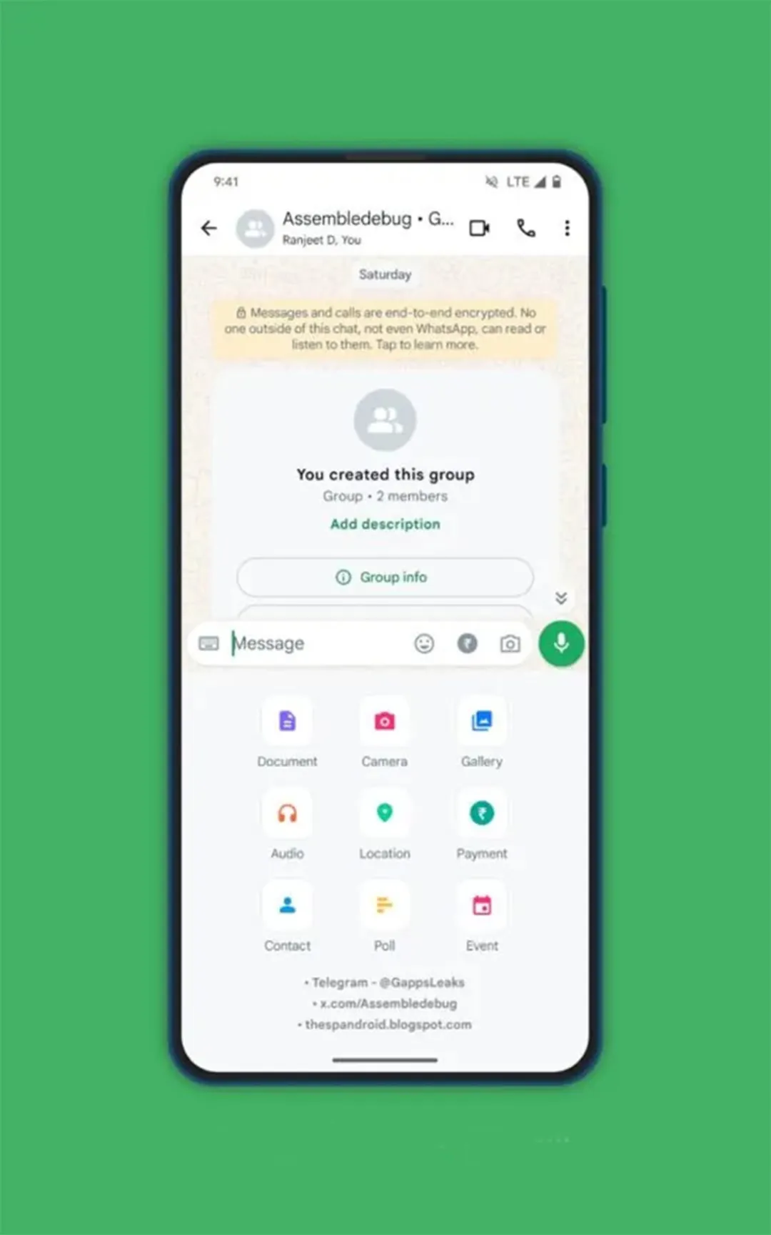 لیست قابلیت های جدید واتساپ بههمراه تصاویر لو رفت 15 لیست قابلیتهای جدید واتساپ بههمراه تصاویر لو رفت.