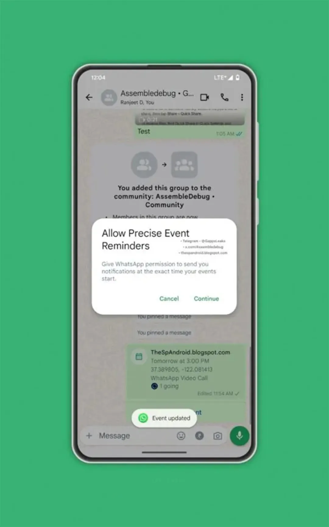لیست قابلیت های جدید واتساپ بههمراه تصاویر لو رفت 20 لیست قابلیتهای جدید واتساپ بههمراه تصاویر لو رفت.