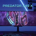 مانیتور گیمینگ 240 هرتزی ایسر Predator X49 X معرفی شد؛ پنل 48.9 اینچی 240 QD-OLED