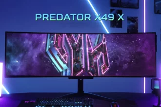 مانیتور گیمینگ 240 هرتزی ایسر Predator X49 X معرفی شد؛ پنل 48.9 اینچی 240 QD-OLED