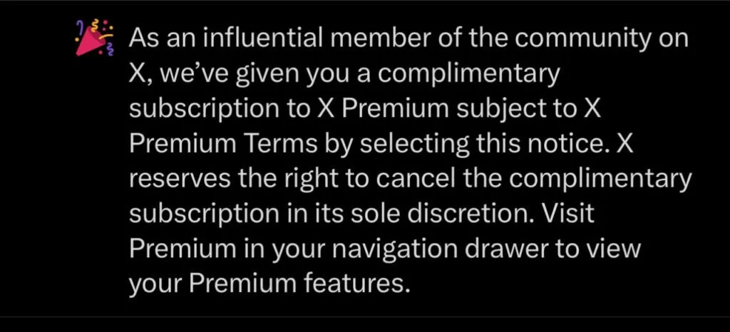 تیک آبی رایگان با 2500 فالوور برای حسابهای ایکس تایید شده 14 ایلان ماسک به حسابهای ایکس دارای 2500 فالوور تأییدشده، تیک آبی رایگان میدهد.