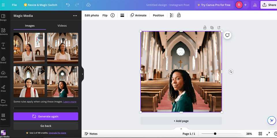 آموزش ساخت تصاویر بهتر با هوش مصنوعی کانوا Canva AI 18 چگونه با مولد تصویر AI Canva به نتایج بهتری دست یابیم؟