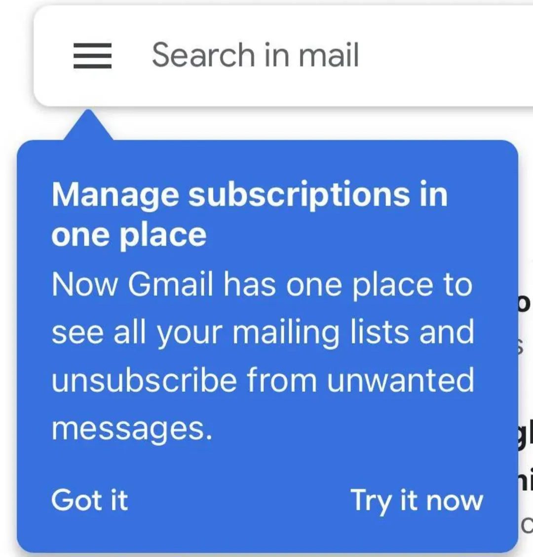 قابلیت مشاهده لیست سایت های ارسال کننده ایمیل در جیمیل 16 قابلیت بعدی جیمیل همان چیزی است که مدتها انتظارش را میکشیدیم.