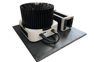 مینی پی سی بدون فن با طراحی آینده نگرانه و محفظه SSD USB4