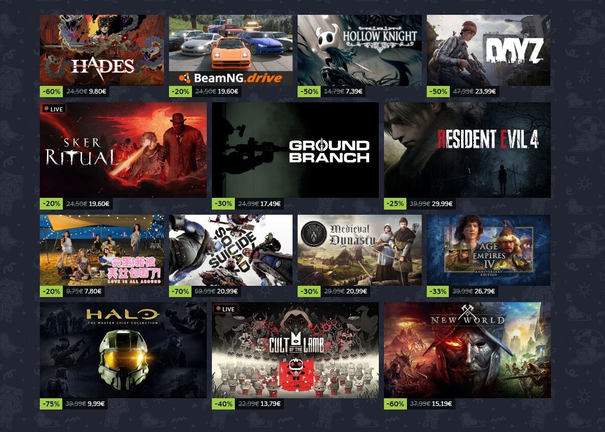 فروش ویژه تابستان 2024 استیم شروع شد! تا 95 درصد تخفیف روی بازیها 15 فروش ویژه تابستان 2024 استیم