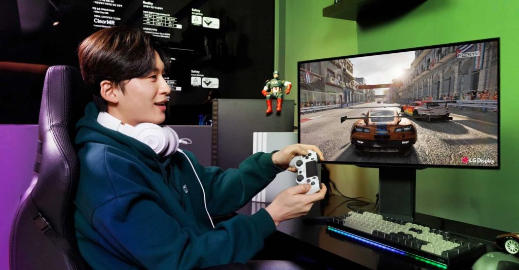 LG Mass پنل گیمینگ 27 اینچی با زمان پاسخ دهی 0.02 میلی ثانیه 14 Photo 1 LG Display Unveils Industrys First 480Hz QHD Gaming OLED Display at CES 2024 1536x1024 1