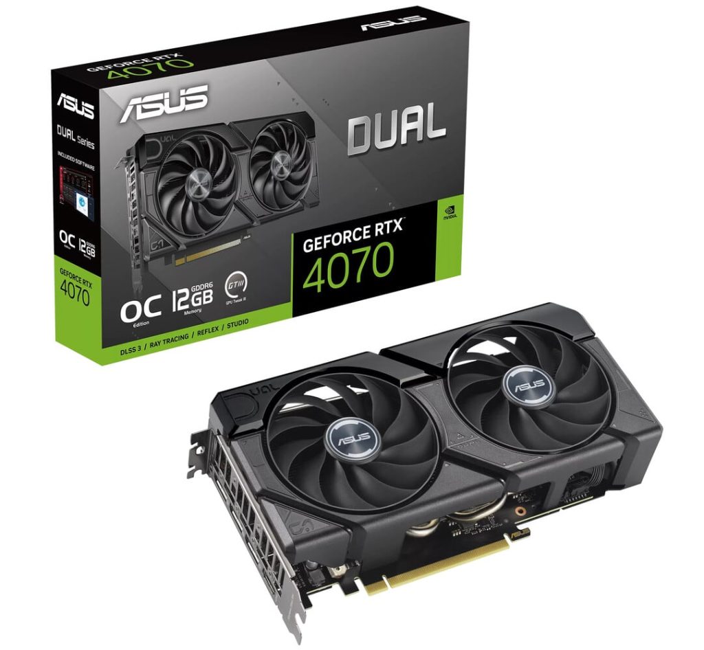 کارت گرافیک GeForce RTX 4070 را با حافظه GDDR6 توسط ایسوس عرضه میشود 16 13 1