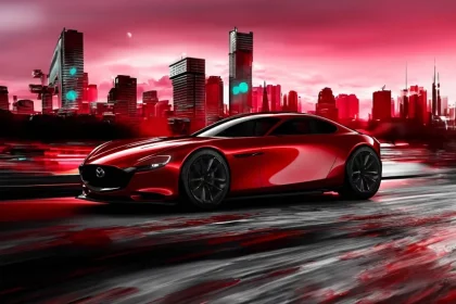 مزدا به دنبال آینده‌ای برقی و روتاری: انقلاب در صنعت خودرو