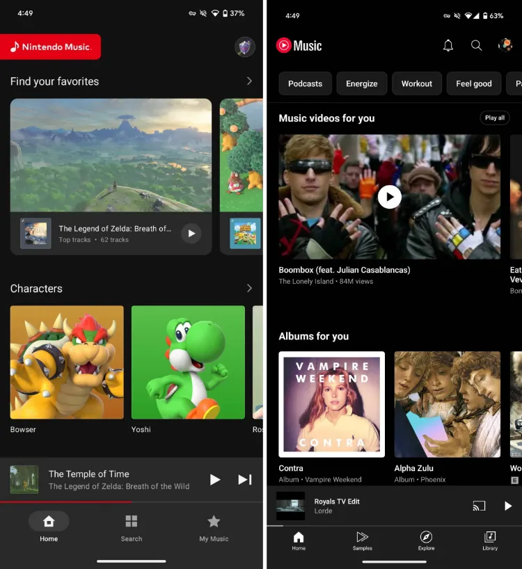 نینتندو به دنیای موسیقی قدم گذاشت: نسخهی شخصیسازیشده از یوتیوب موزیک؟ 15 نینتندو به دنیای موسیقی قدم گذاشت: نسخهی شخصیسازیشده از یوتیوب موزیک؟