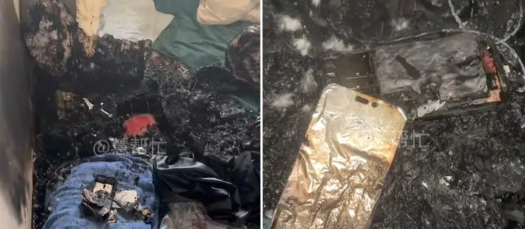 انفجار آیفون ۱۴ پرو مکس حین شارژ، خریدار چینی را روانه‌ی بیمارستان کرد