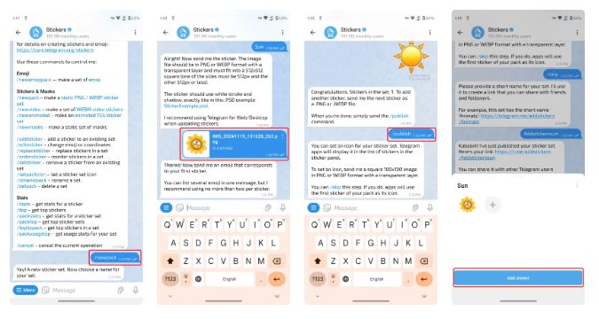 ساخت استیکر تلگرام در یک چشم بر هم زدن! 16 ساخت استیکر تلگرام در یک چشم بر هم زدن!