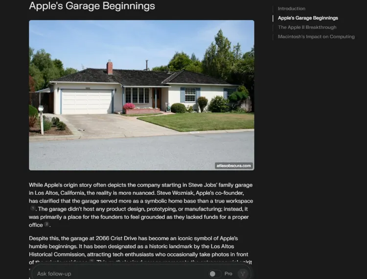 سرچ هوش مصنوعی پرپلکسیتی؛ چت‌بات محبوب انویدیا