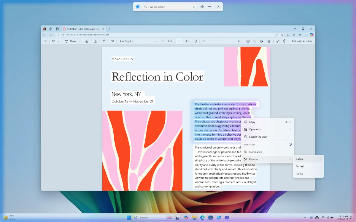 جستجوی پیشرفته ویندوز ۱۱ با هوش مصنوعی: فراتر از کلمات کلیدی 17 جستجوی پیشرفته ویندوز ۱۱ با هوش مصنوعی: فراتر از کلمات کلیدی