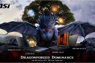 لپ‌تاپ‌های گیمینگ MSI با کارت گرافیک RTX 50 در CES 2025 رونمایی شدند