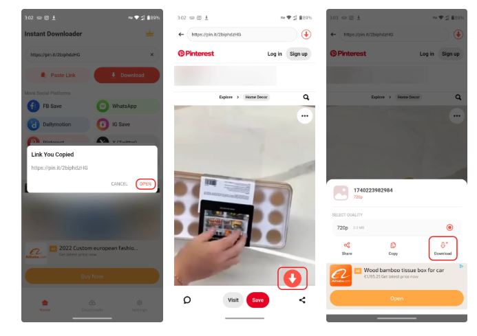 آموزش دانلود ویدیو از پینترست: روشهای ساده و کاربردی 17 آموزش دانلود ویدیو از پینترست: روشهای ساده و کاربردی