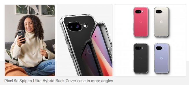 افشای طراحی گوگل پیکسل 9a از طریق قاب محافظ Spigen! 15 افشای طراحی گوگل پیکسل 9a از طریق قاب محافظ Spigen!