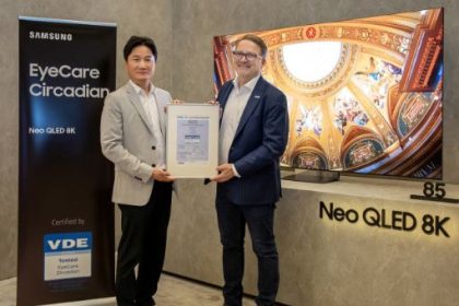 تایید سلامت چشم در تلویزیونهای سامسونگ؛ دریافت گواهی EyeCare Circadian توسط Neo QLED و Lifestyle 13 تایید سلامت چشم در تلویزیونهای سامسونگ؛ دریافت گواهی EyeCare Circadian توسط Neo QLED و Lifestyle