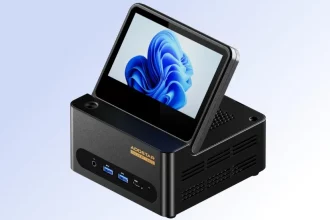 مینی کامپیوتر Aoostar G-Flip: تلفیق قدرت و زیبایی در یک دستگاه کوچک