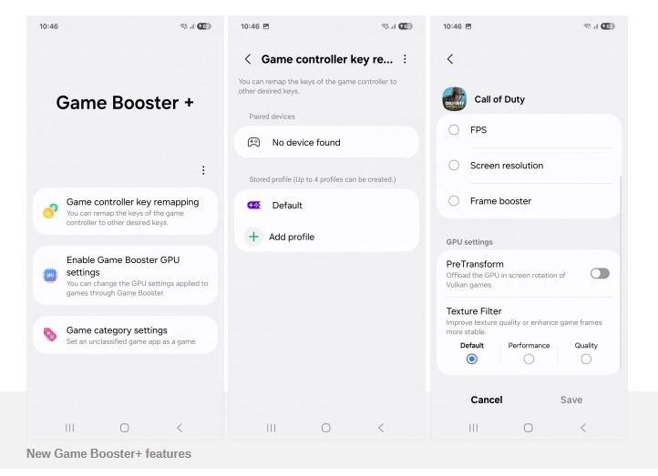 Game Booster+ سامسونگ، انقلابی در تجربه بازیهای موبایلی! 14 Game Booster+ سامسونگ، انقلابی در تجربه بازیهای موبایلی!