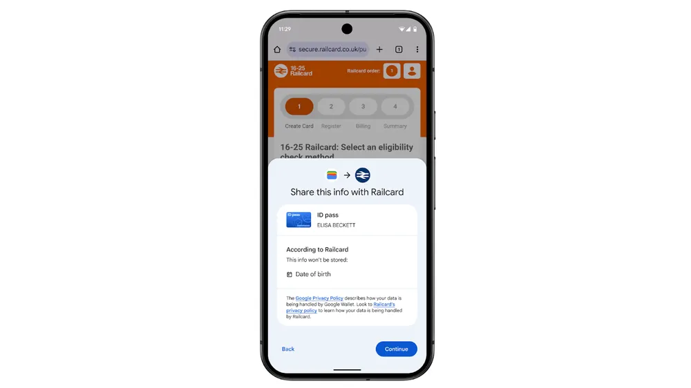 گوگل والت تحولی در احراز هویت: تایید سن و هویت با چند کلیک ساده 14 گوگل والت تحولی در احراز هویت: تایید سن و هویت با چند کلیک ساده