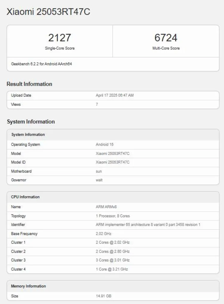 انقلابی در پردازش: ردمی توربو ۴ پرو با اسنپدراگون 8s نسل ۴ و امتیاز آنتوتو شگفتانگیز 14 انقلابی در پردازش: ردمی توربو ۴ پرو با اسنپدراگون 8s نسل ۴ و امتیاز آنتوتو شگفتانگیز